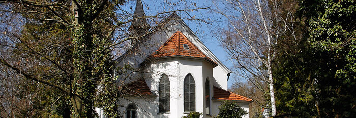 Kapelle auf dem Stadtfriedhof