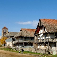 Dorfstraße in Alexandershilf in Georgien

Bild: Nestan Tatarashvili