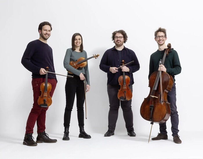 Foto des Adelphi Streichquartetts