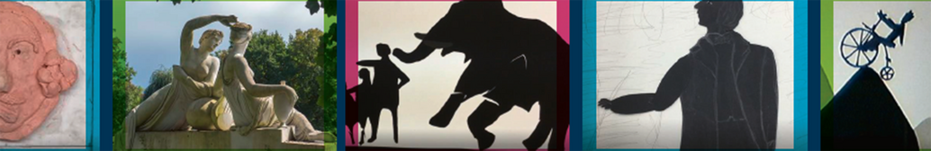 Bild: Scherenschnitte von Lotte Reiniger im Stadtmuseum Tübingen