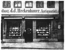 Antiquariat Heckenhauer von 1890