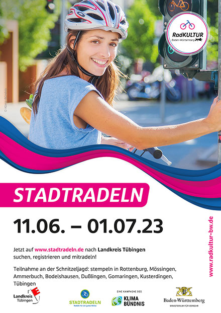 Stadtradeln Landkreis Tübingen 2023