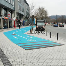 Nicht benutzungspflichtiger Radweg