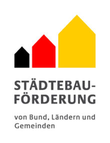 Logo der Städtebauförderung von Bund, Ländern und Gemeinden