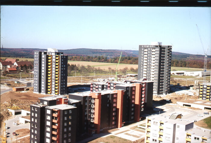 Architektur der klaren Linien