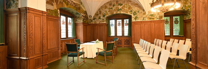 Heiraten im Grünen Saal im Schloss Bebenhausen