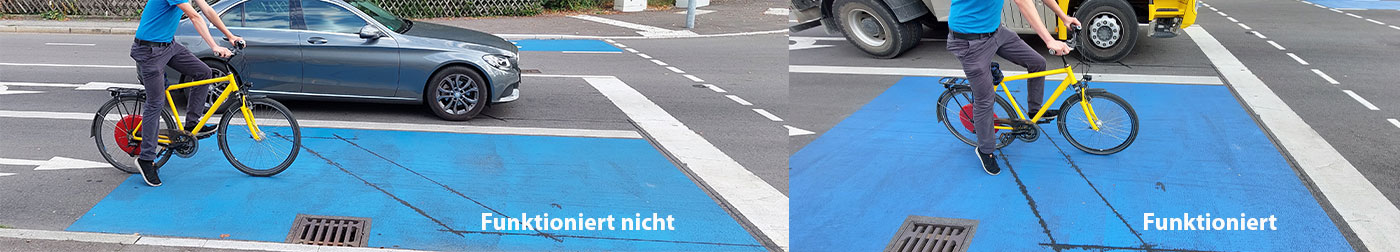 Radverkehr Induktionsschleife