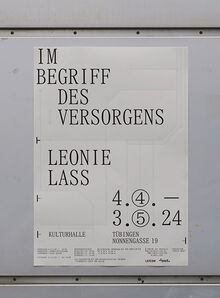 Plakat der Ausstellung