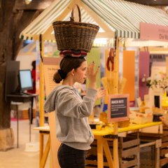 Einblicke in die Ausstellung zum Tübinger Wochenmarkt, Bild: Beatrix Hanko