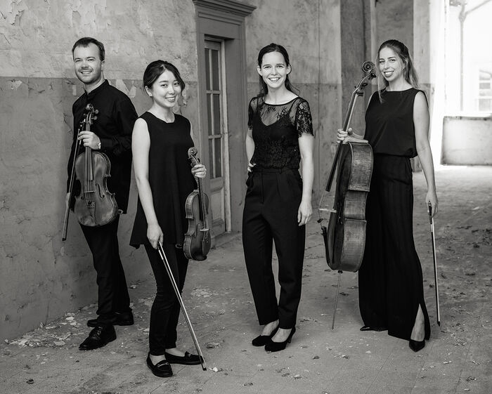 Foto des Klavierquartetts Kyklos Chambers