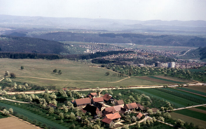 Waldhausen, Vogelperspektive