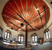 Hörsaal im Nordostturm von Schloss Hohentübingen. Bild: Manfred Grohe