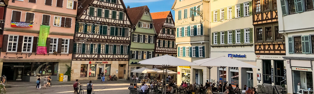 Blick auf den Marktplatz