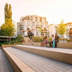 In der Alten Weberei leben viele Familien. Bild: Peter Jammernegg