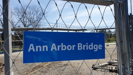 Ann Arbor Brücke in Tübingen