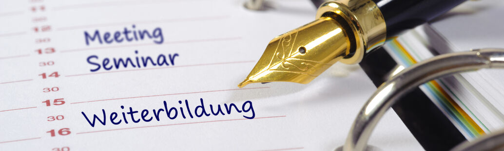 In einem Kalender stehen