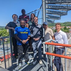 Besuch der Stadtwerke und Gespräch über Zusammenarbeit.

Bild: Universitätsstadt Tübingen