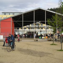 Panzerhalle, Franz&ouml;sisches Viertel. Bild: Universit&auml;tsstadt T&uuml;bingen