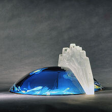 "Meridian 13“, Ursula Huth, 3-teiliges Objekt