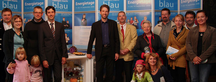 Preis&uuml;bergabe im Rathaus