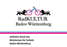 Logo des Projekts RadKULTUR Baden-Württemberg