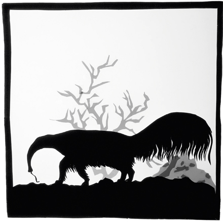 Postkarte Ameisenb&auml;r