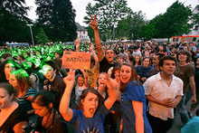 Menge des RACT Festivals