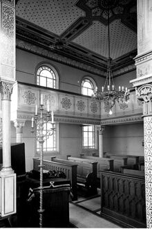 Innenansicht der T&uuml;binger Synagoge