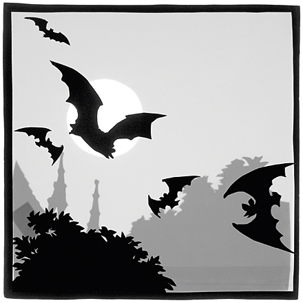 Postkarte Flederm&auml;use