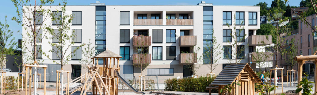 Spielplatz im Egeria-Viertel