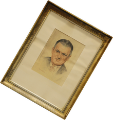 Portr&auml;t von Friedrich Hau&szlig;mann. Bild: Stadtmuseum T&uuml;bingen