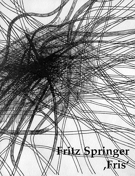 Katalog Fritz Springer. &bdquo;Fris&ldquo;