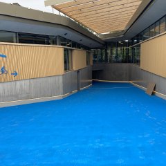 Einfahrt in die Tiefgarage
Bild: Universit&auml;tsstadt T&uuml;bingen