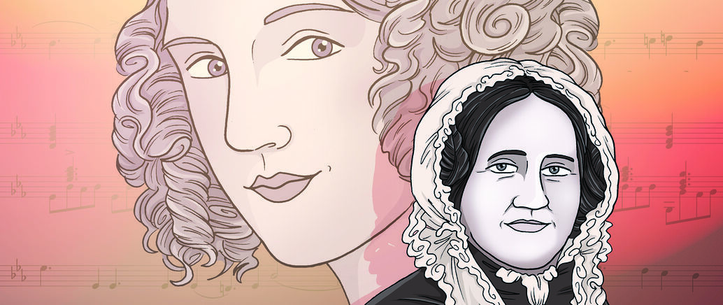 Doppelportr&auml;t von Josephine Lang