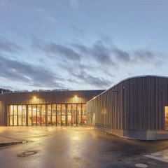 Feuerwehrhaus Lustnau Au&szlig;enansicht
Bild: Oliver Rieger