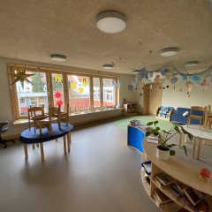 So sehen die neuen R&auml;ume im Martinskindergarten aus
Bild: Universit&auml;tsstadt T&uuml;bingen