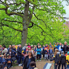 Einweihung Spielplatz R&ouml;mergr&auml;ber