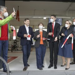 Er&ouml;ffnung der Radexpress-Station
Bild: Anne Faden