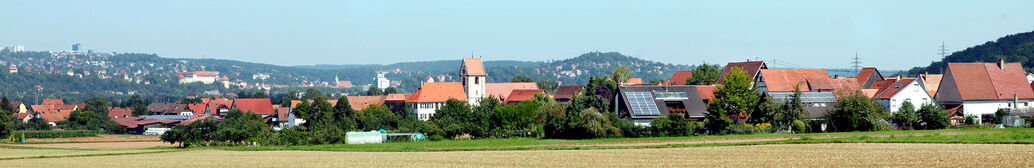 Weilheim, im Hintergrund T&uuml;bingen