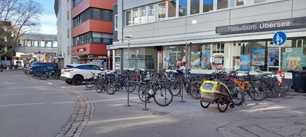 Radabstellanlage in der W&ouml;hrdstra&szlig;e