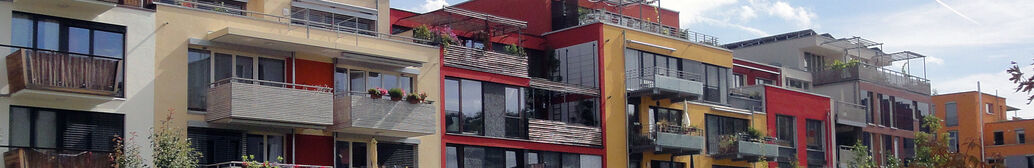 Blick in ein neues Quartier in T&uuml;bingen