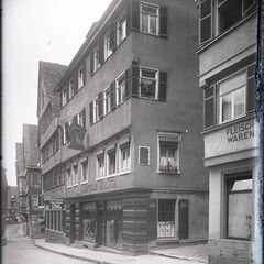 Textilgesch&auml;ft Hirsch, Kronenstra&szlig;e 6, 1920er Jahre