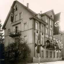 Kreisleitung in der Wilhelmstra&szlig;e