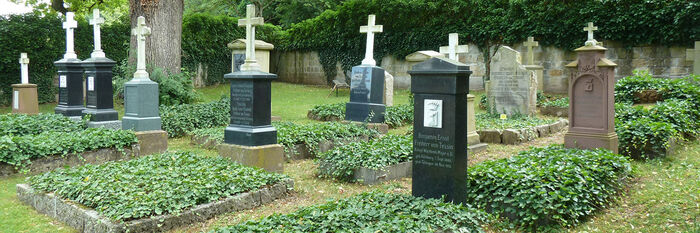 Friedhof Kilchberg. Bild: Universit&auml;tsstadt T&uuml;bingen