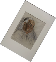 Portr&auml;t von Hans Gmelin. Bild: Stadtmuseum T&uuml;bingen