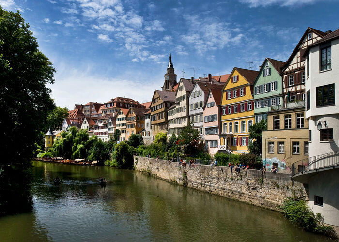 Neckarfront mit H&ouml;lderlinturm