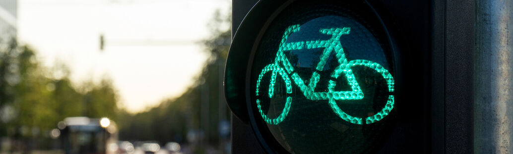 Bild: Radfahrer in T&uuml;bingen