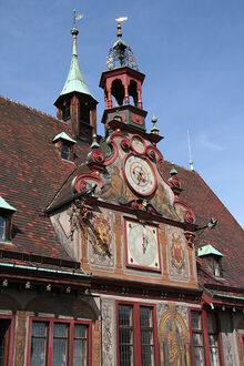Astronomische Uhr am T&uuml;binger Rathaus