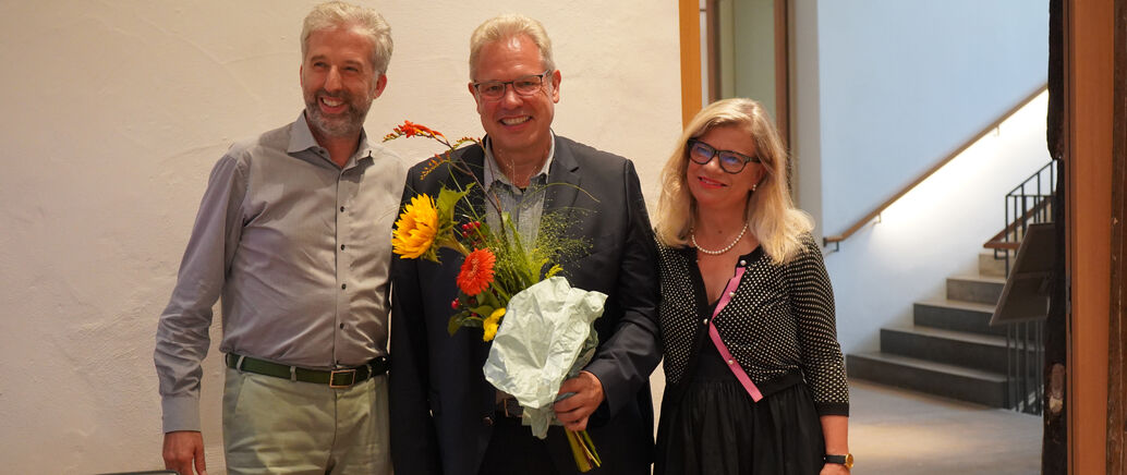 OB Boris Palmer, Baub&uuml;rgermeister Cord Soehlke und B&uuml;rgermeisterin Dr. Gundula Sch&auml;fer-Vogel
