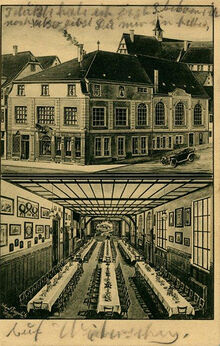 Postkartenansicht Gasthof L&ouml;wen